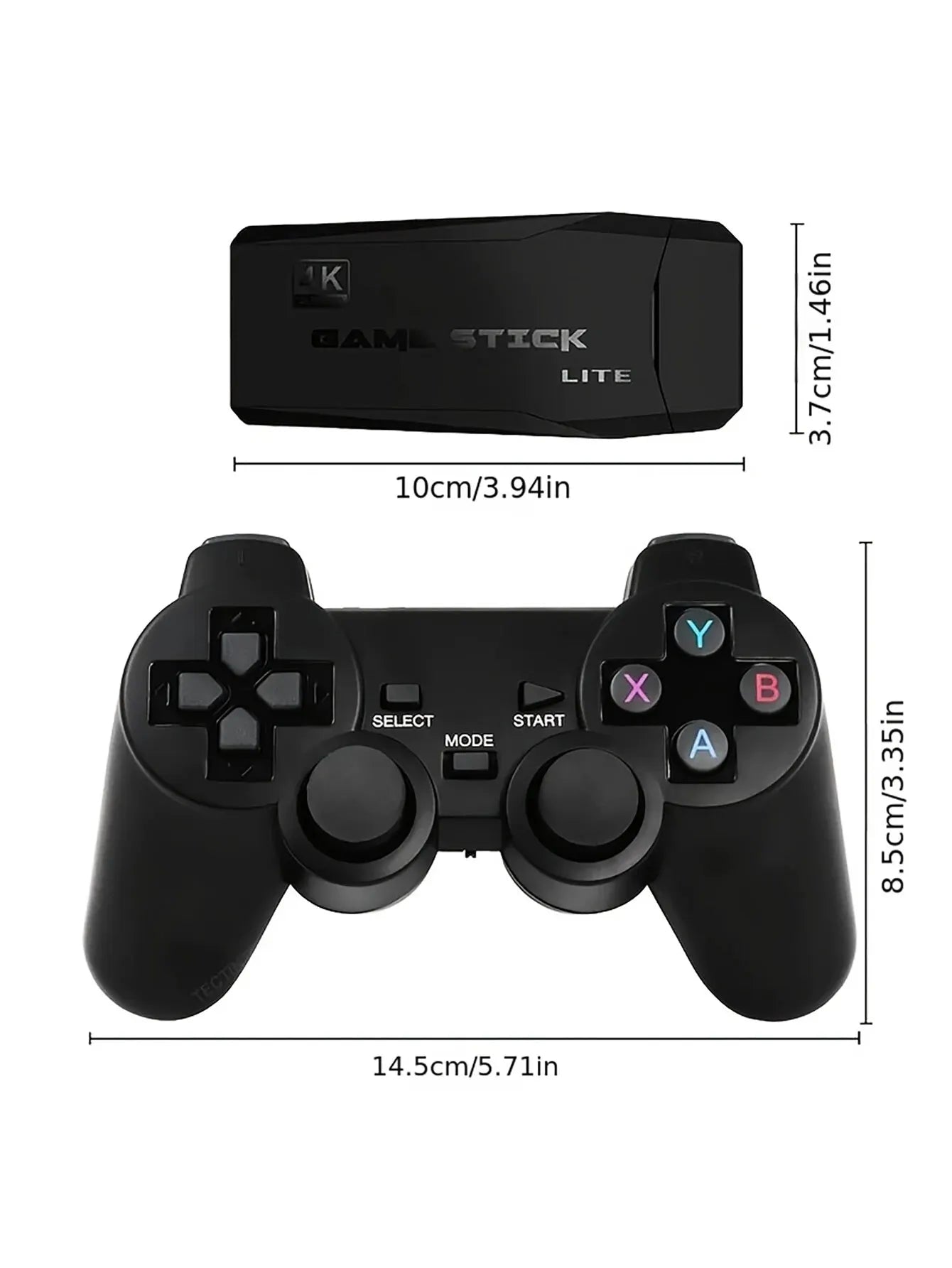"Relive Nostalgia: The Retro Console That Will Take You To The Classics!" 4K HD Video Mini Memory Stick, 20,000 Mil juegos