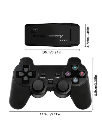 "Relive Nostalgia: The Retro Console That Will Take You To The Classics!" 4K HD Video Mini Memory Stick, 20,000 Mil juegos