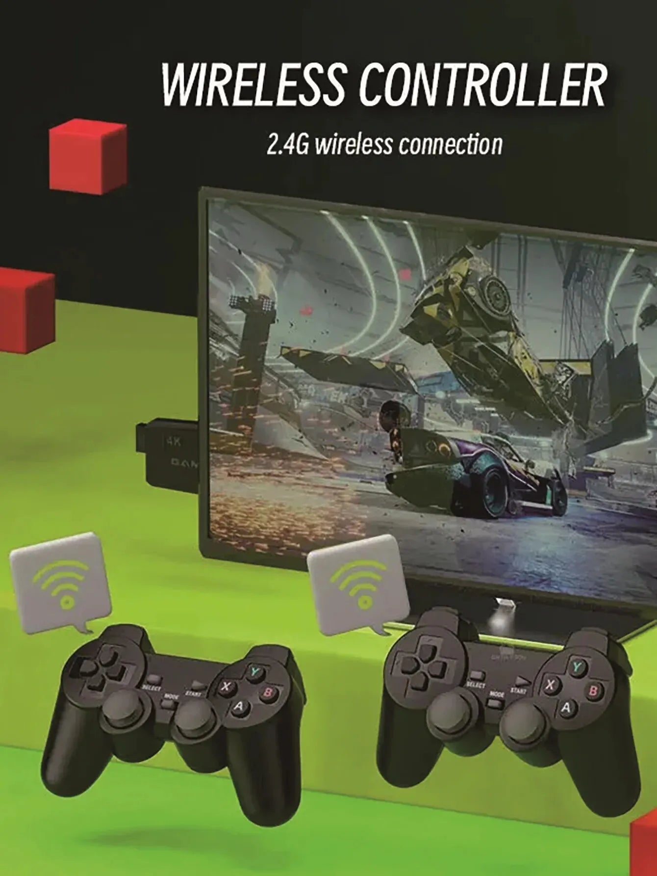 "Relive Nostalgia: The Retro Console That Will Take You To The Classics!" 4K HD Video Mini Memory Stick, 20,000 Mil juegos