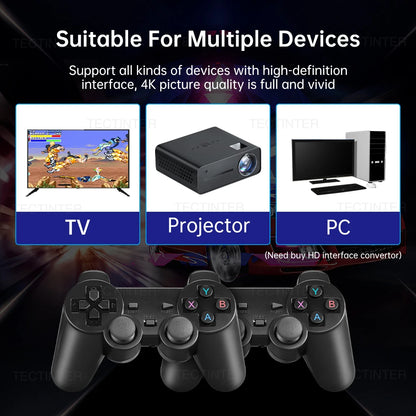 Relive Nostalgia: The Retro Console That Will Take You To The Classics!" 4K HD Video Mini Memory Stick