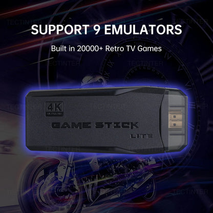 Relive Nostalgia: The Retro Console That Will Take You To The Classics!" 4K HD Video Mini Memory Stick