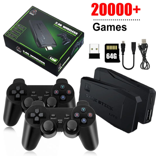 Relive Nostalgia: The Retro Console That Will Take You To The Classics!" 4K HD Video Mini Memory Stick